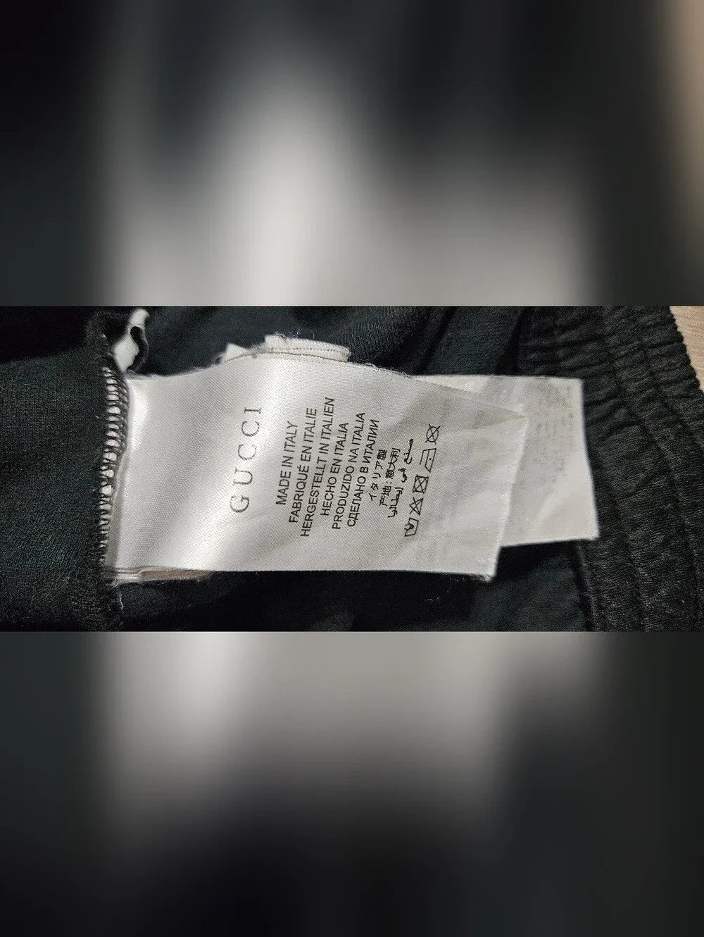 Gucci Airtex Rope Taped GG Logo Track Jacket Size S